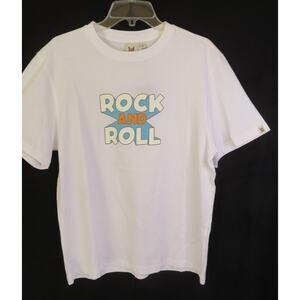 New TINY TAN K-Pop BTS Official/Authentic White T-Shirt Sz L